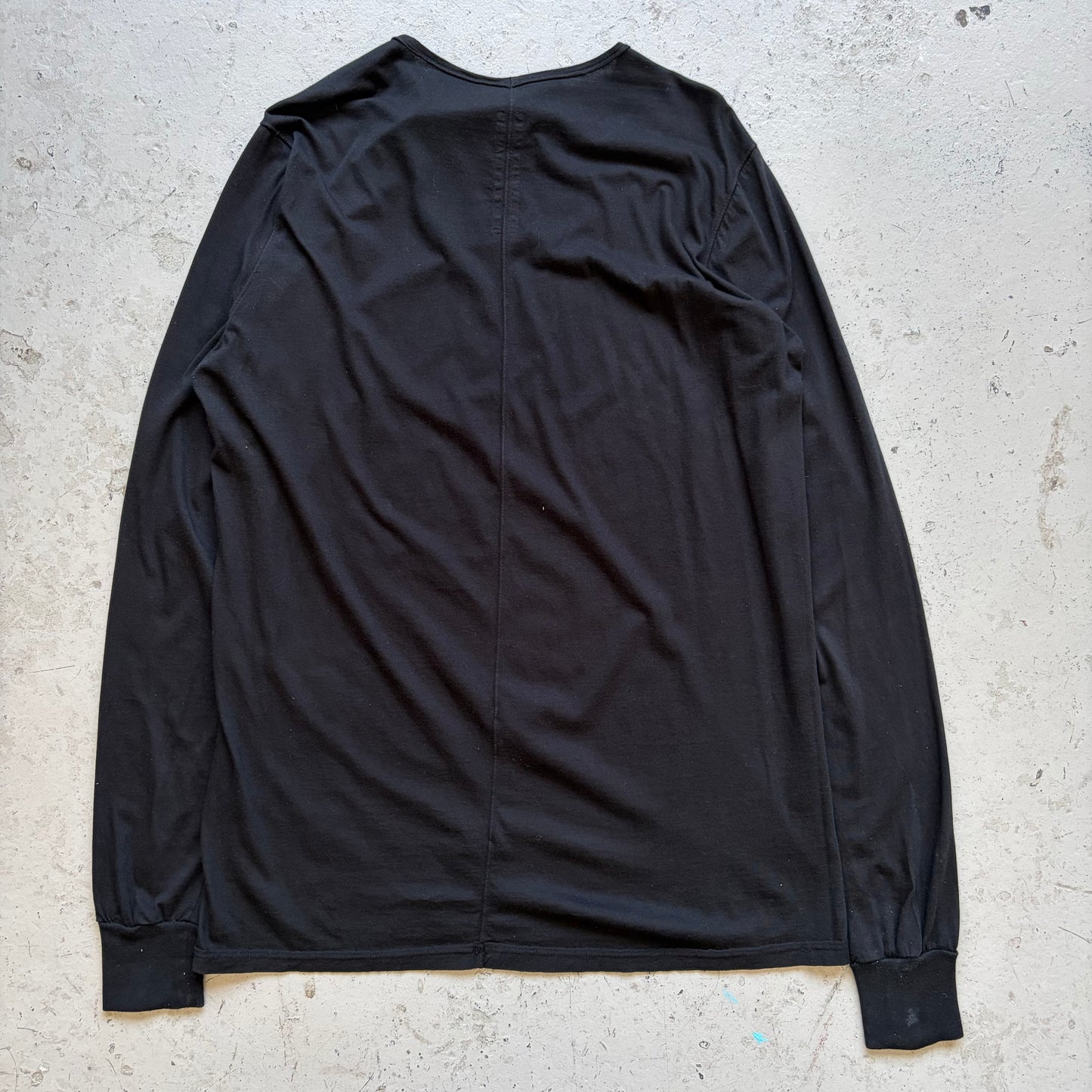 Rick Owens DRKSHDW Jumbo Toothface Long Sleeve Shirt (XL)