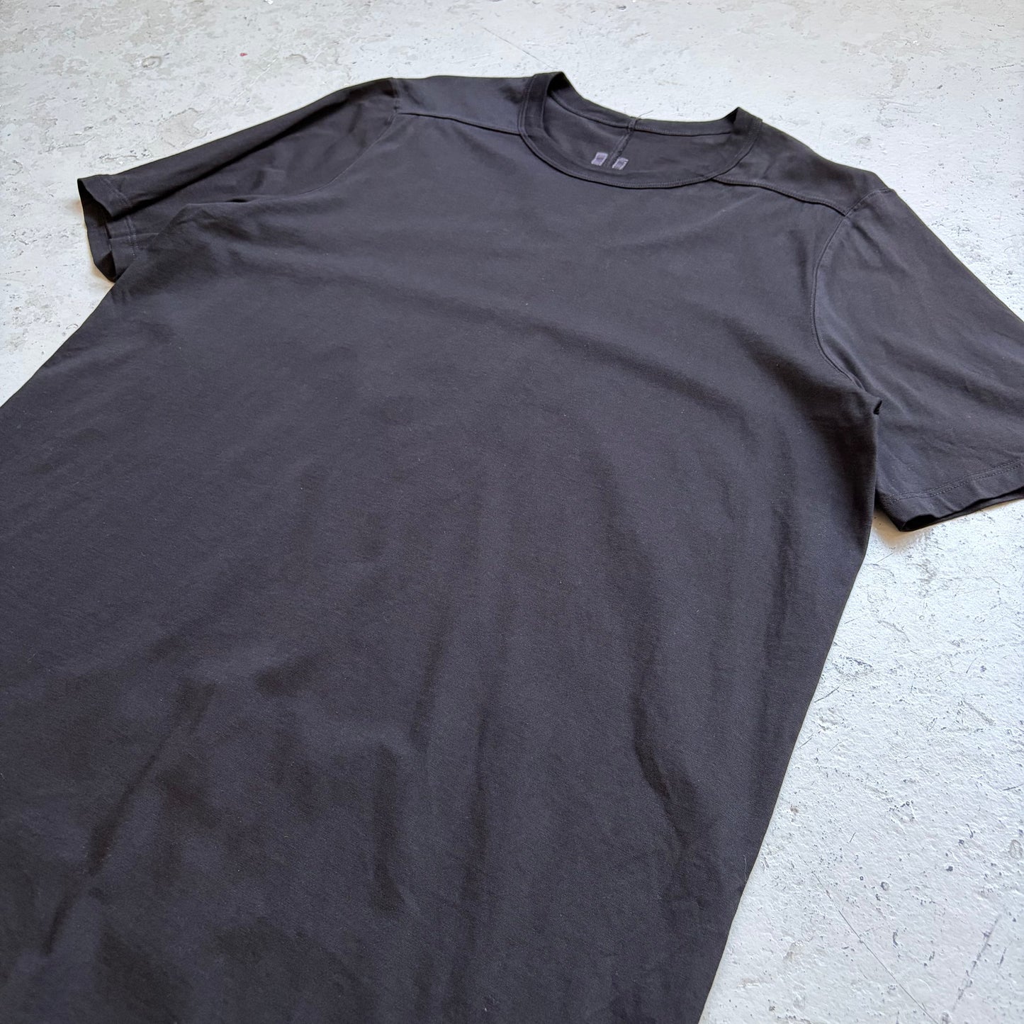Rick Owens SS24 LIDO Black Level Short Sleeve Shirt (XXL)