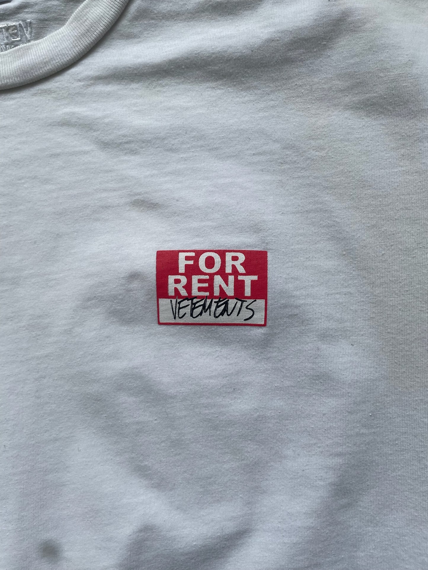 Vetements 2020 For Rent Short Sleeve Shirt (S)