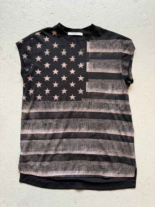 Givenchy Paris American Flag Short Sleeve (XS)