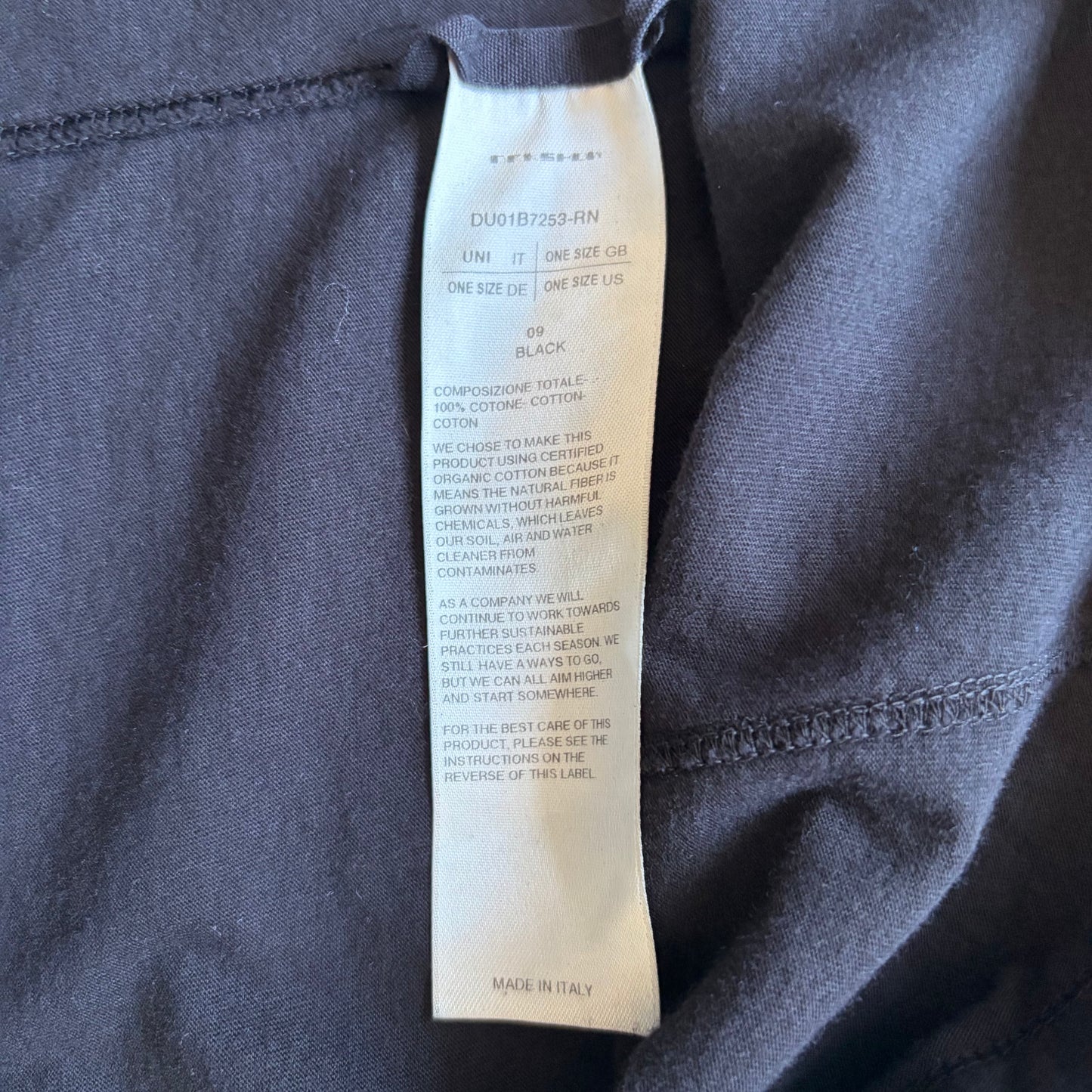 Rick Owens DRKSHDW SS22 Oversized Level Black Short Sleeve Shirt (UNI)