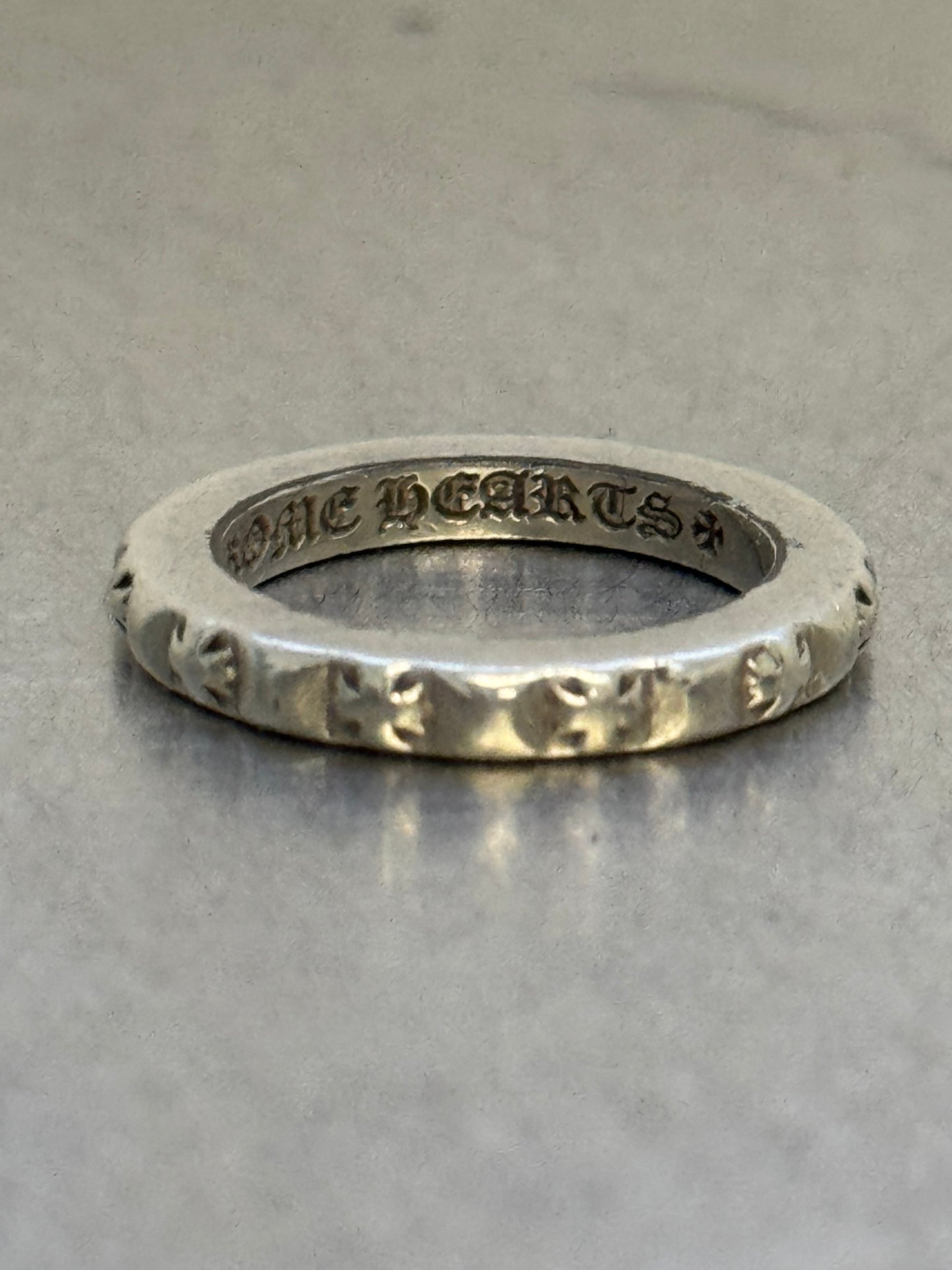 Chrome Hearts True Fucking Punk Plus Ring Silver (OS)