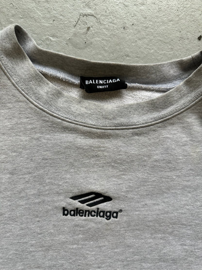Balenciaga 3B Grey Sweatshirt (M)