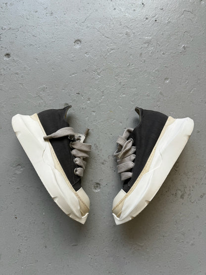 Rick Owens Drkshdw Abstract Jumbo Laced Low Top Sneakers (45)