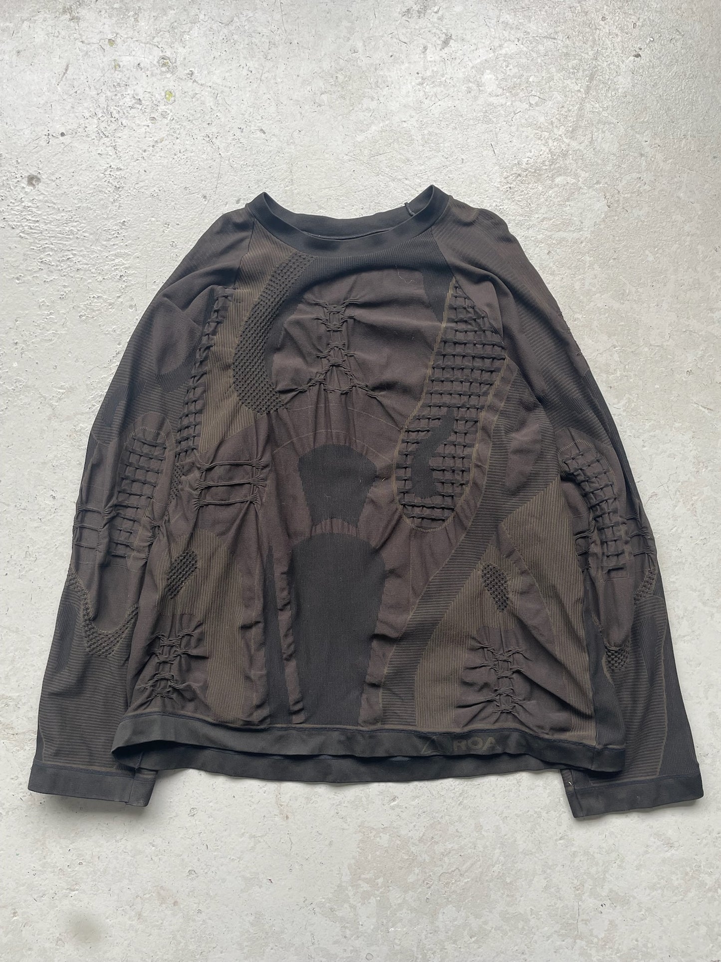 ROA Oversized 3D Brown Knit (L)