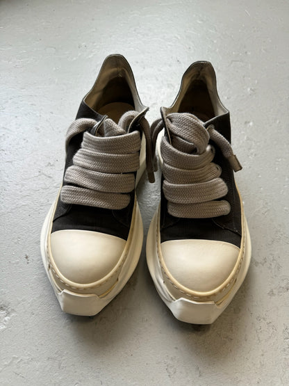 Rick Owens Drkshdw Abstract Jumbo Laced Low Top Sneakers (45)