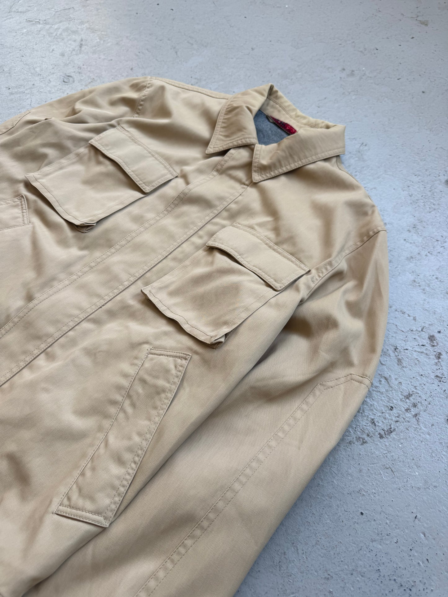 Dolce & Gabanna Tan Cargo Jacket (M)