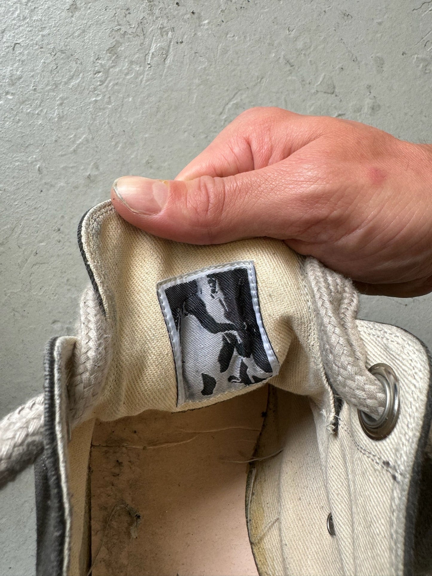 Rick Owens Drkshdw Abstract Jumbo Laced Low Top Sneakers (45)