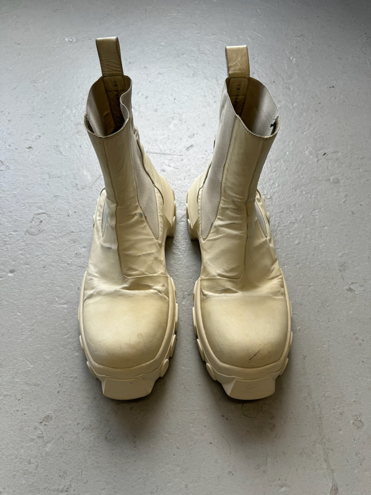 Rick Owens White Tractor Bozo Beetle (44)