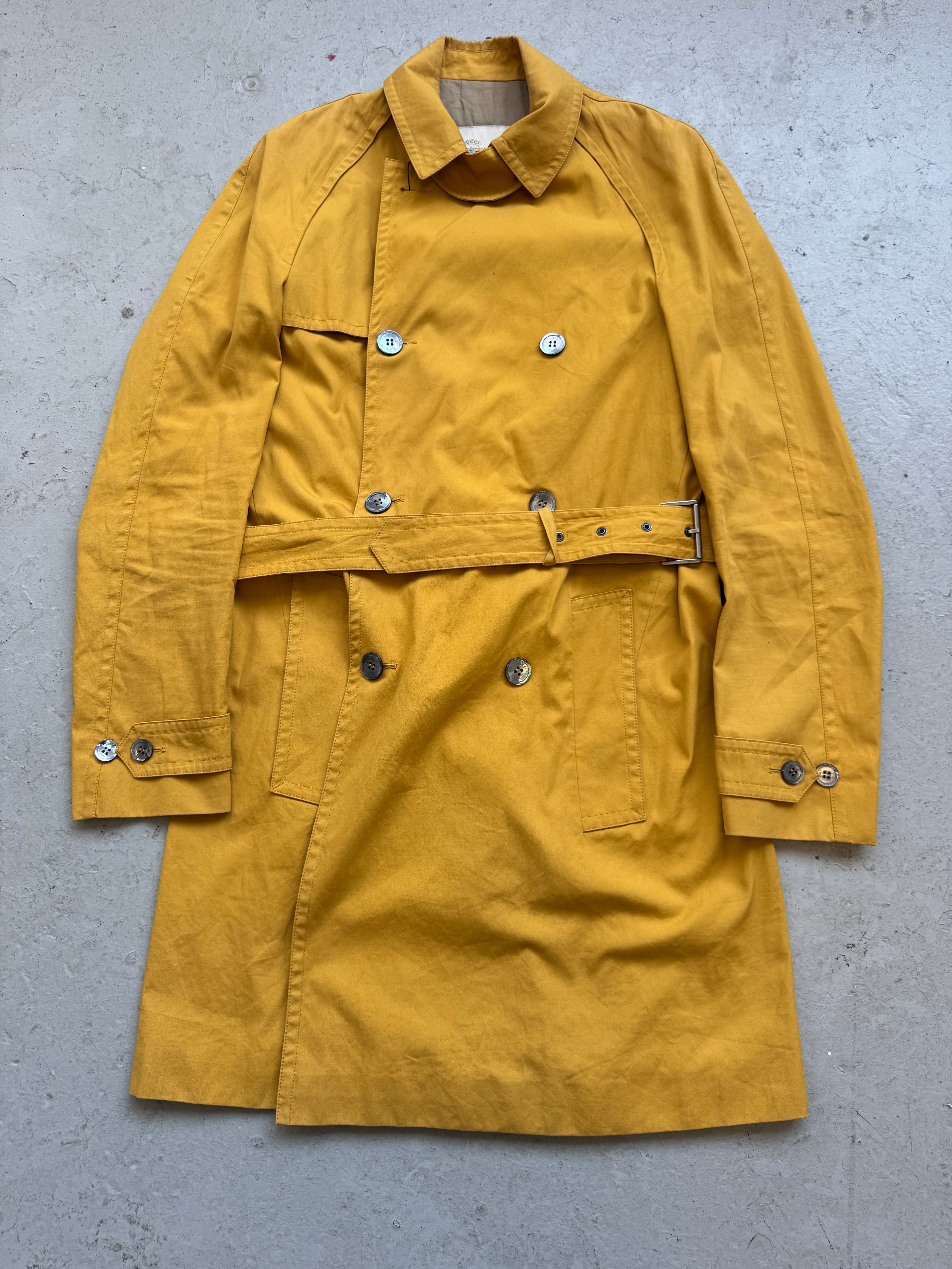 Gucci Tom Ford Yellow Long Coat (46) – marco sqrd