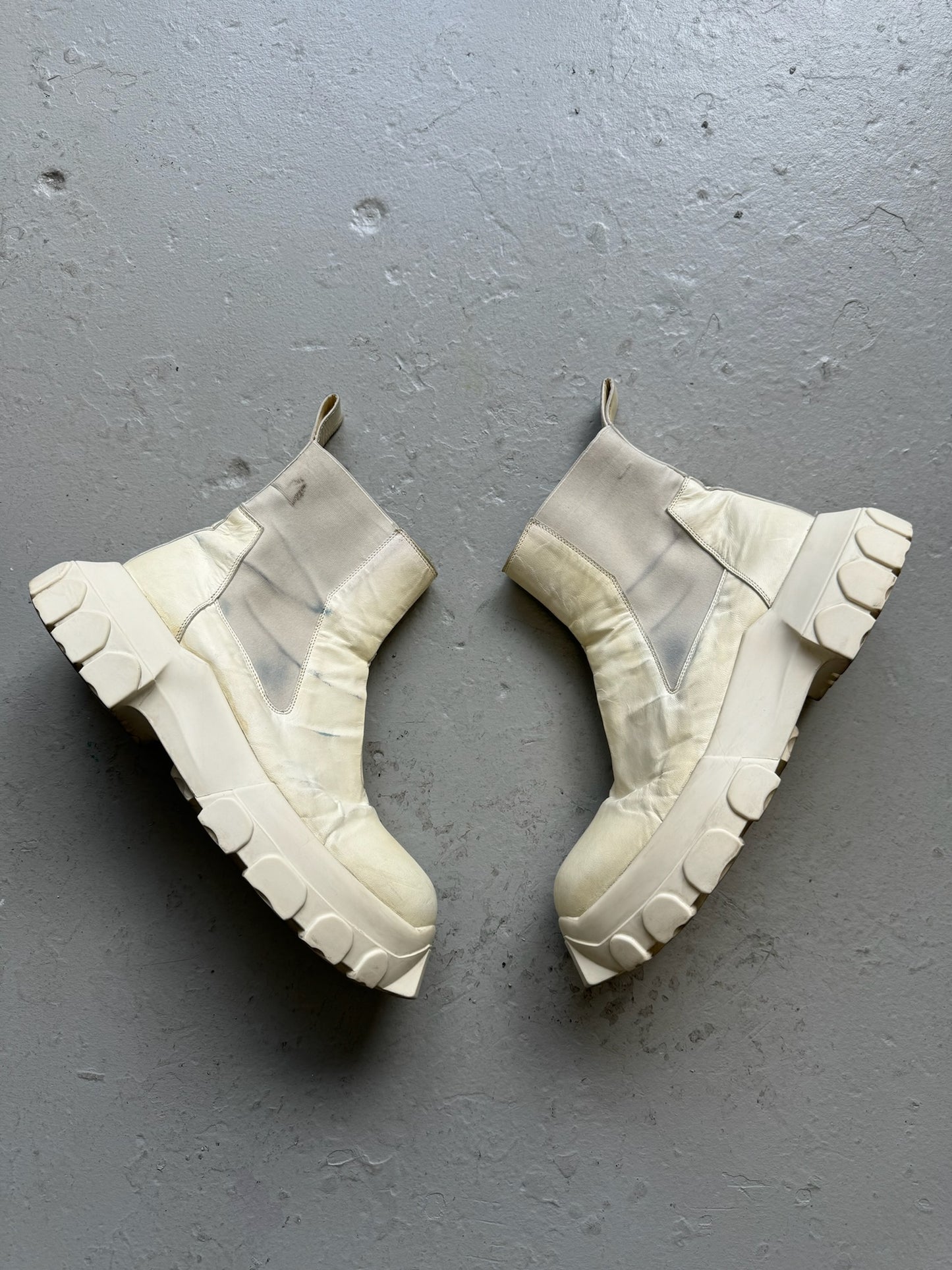 Rick Owens White Tractor Bozo Beetle (44)
