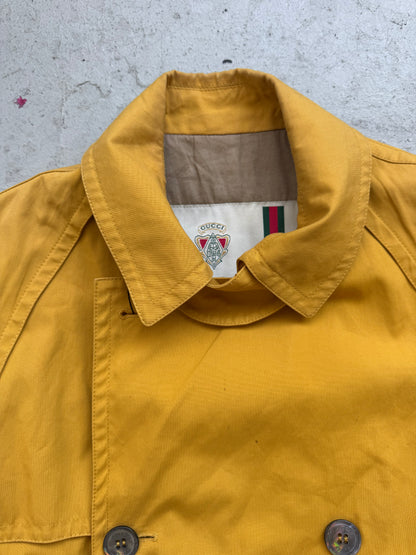 Gucci Tom Ford Yellow Long Coat (46)