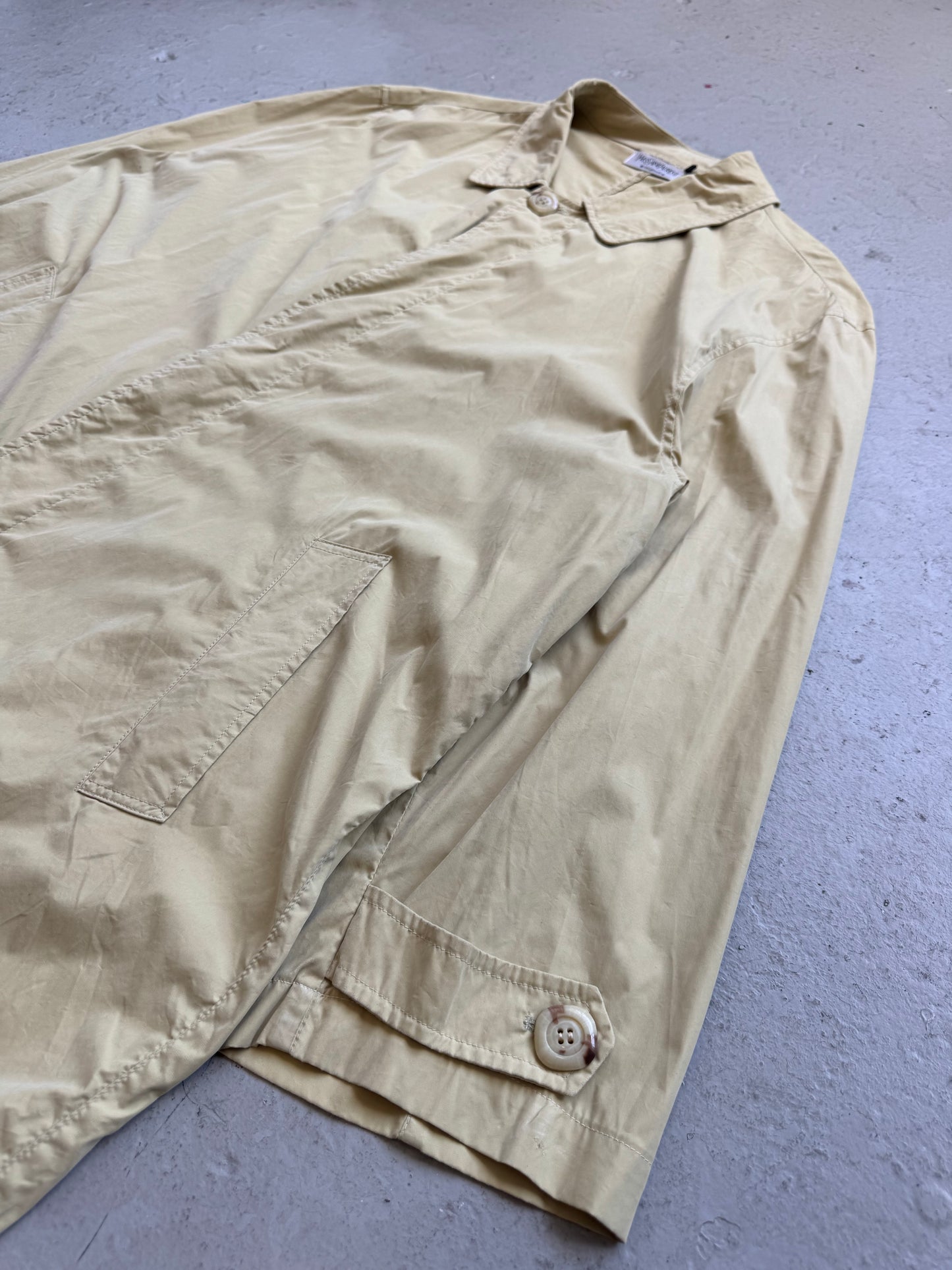 Yves Saint Laurent Tan Long Coat (L)