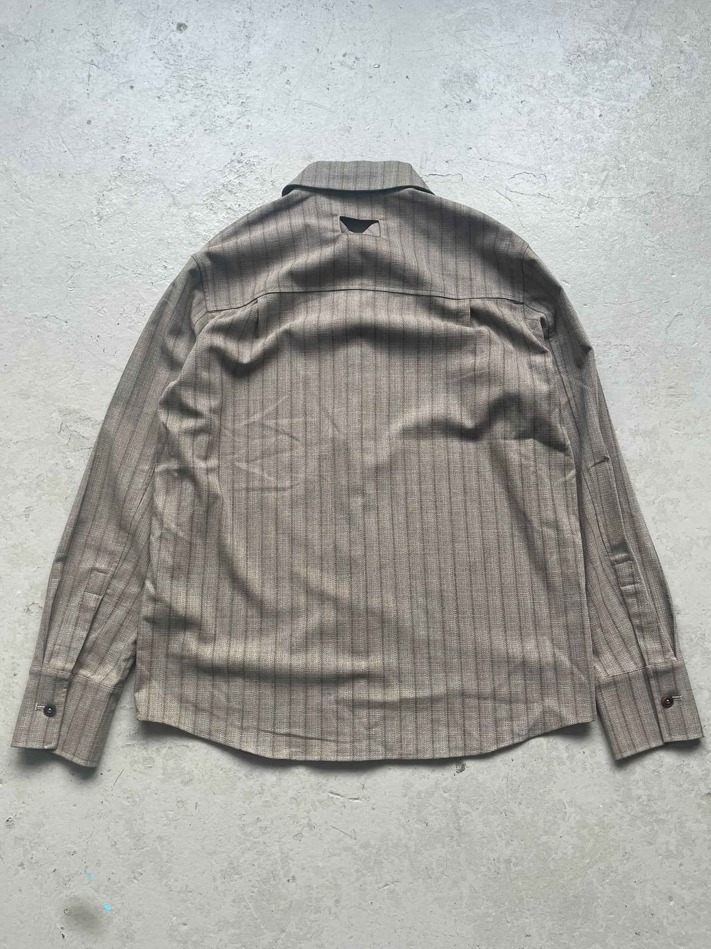 Nullus Striped Button Up Shirt (3)