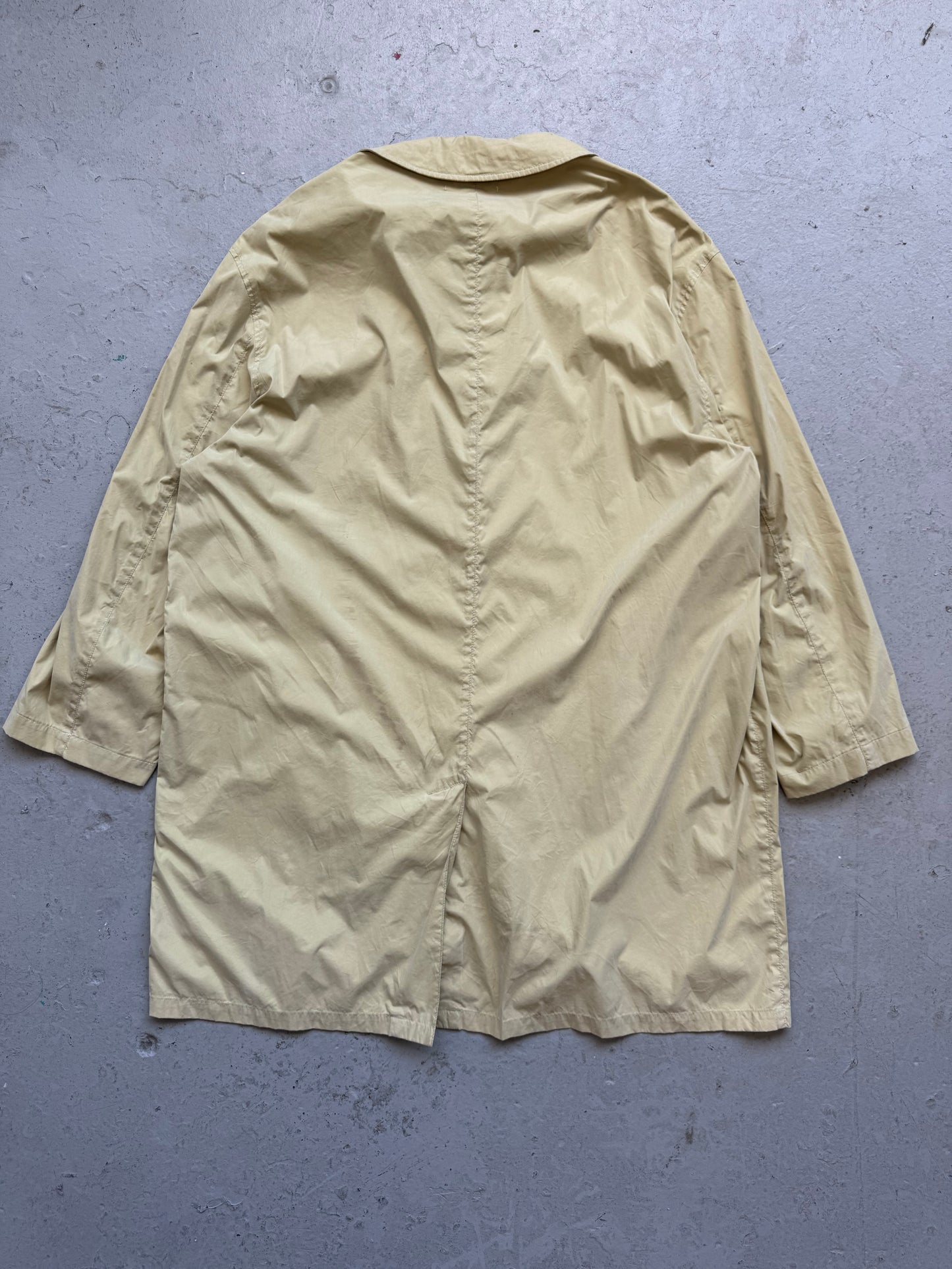 Yves Saint Laurent Tan Long Coat (L)