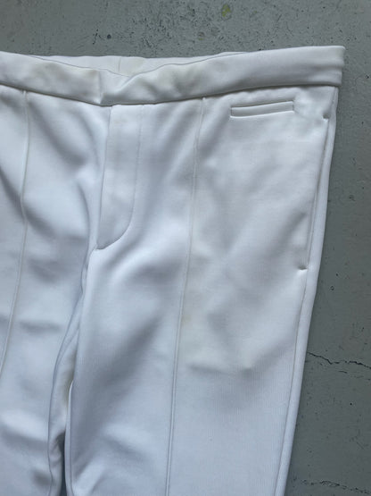 Prada White Trousers (48)