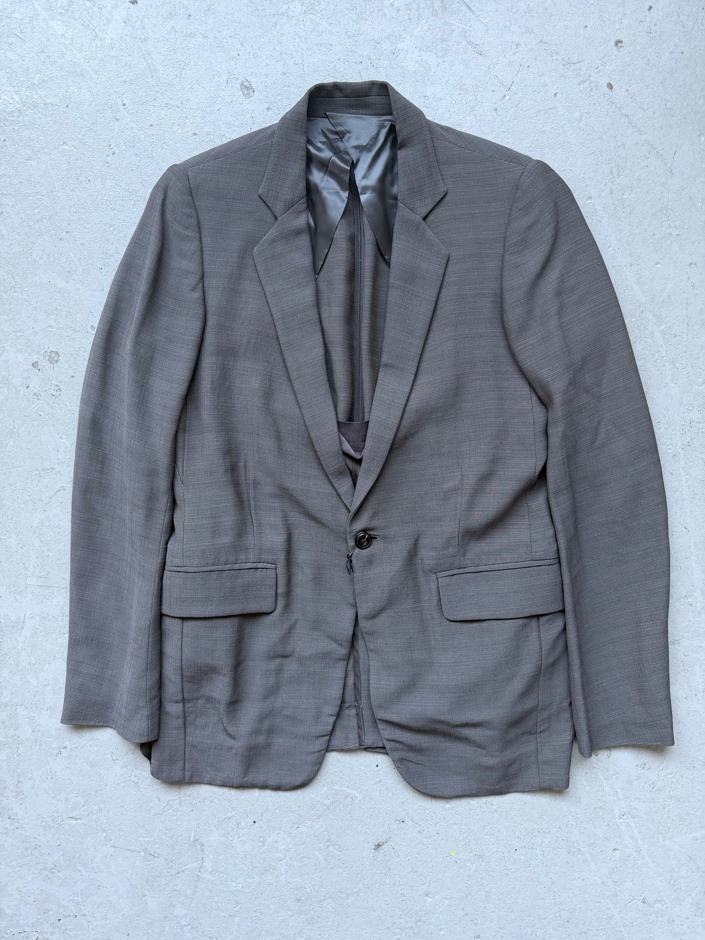 Rick Owens SS11 ANTHEM Soft Silk/Viscose Blazer (M)