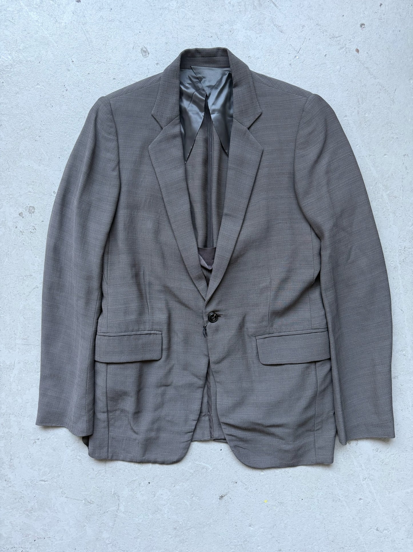 Rick Owens SS11 ANTHEM Soft Silk/Viscose Blazer (M)