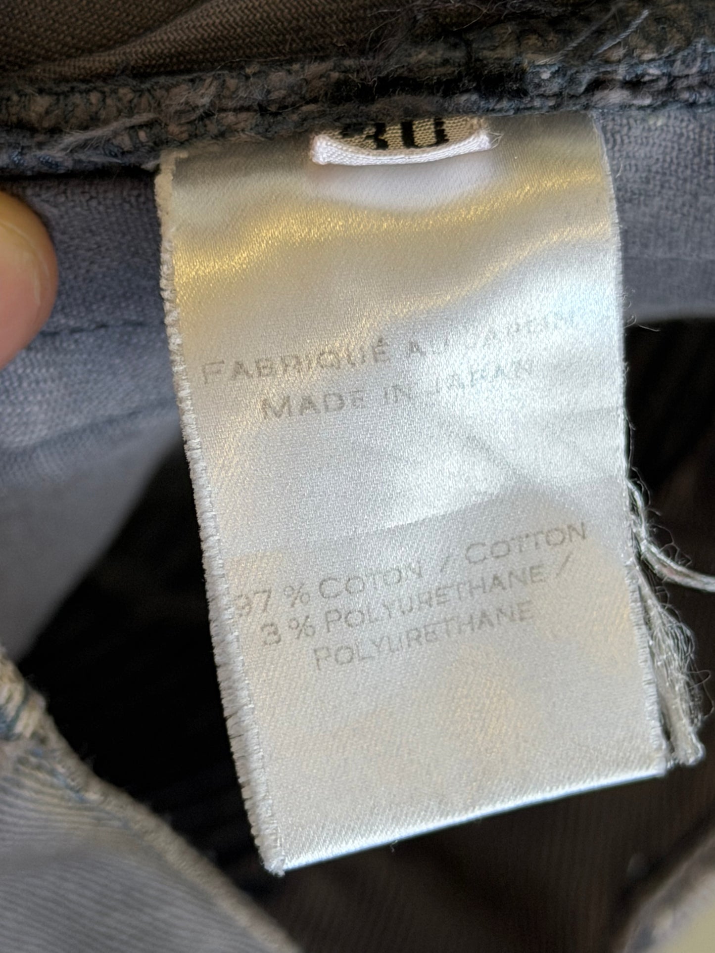 Balmain FW11 Decarnin Grey Biker Denim (30)