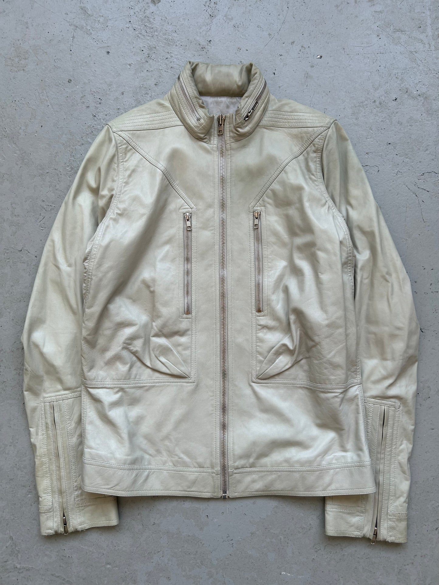 Rick Owens SS14 Vicious Lamb Leather Jacket (52)