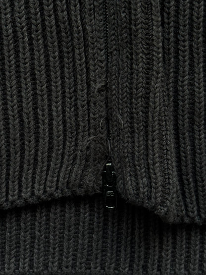 Balenciaga Knit Zip Up Blue Sleeves (M)