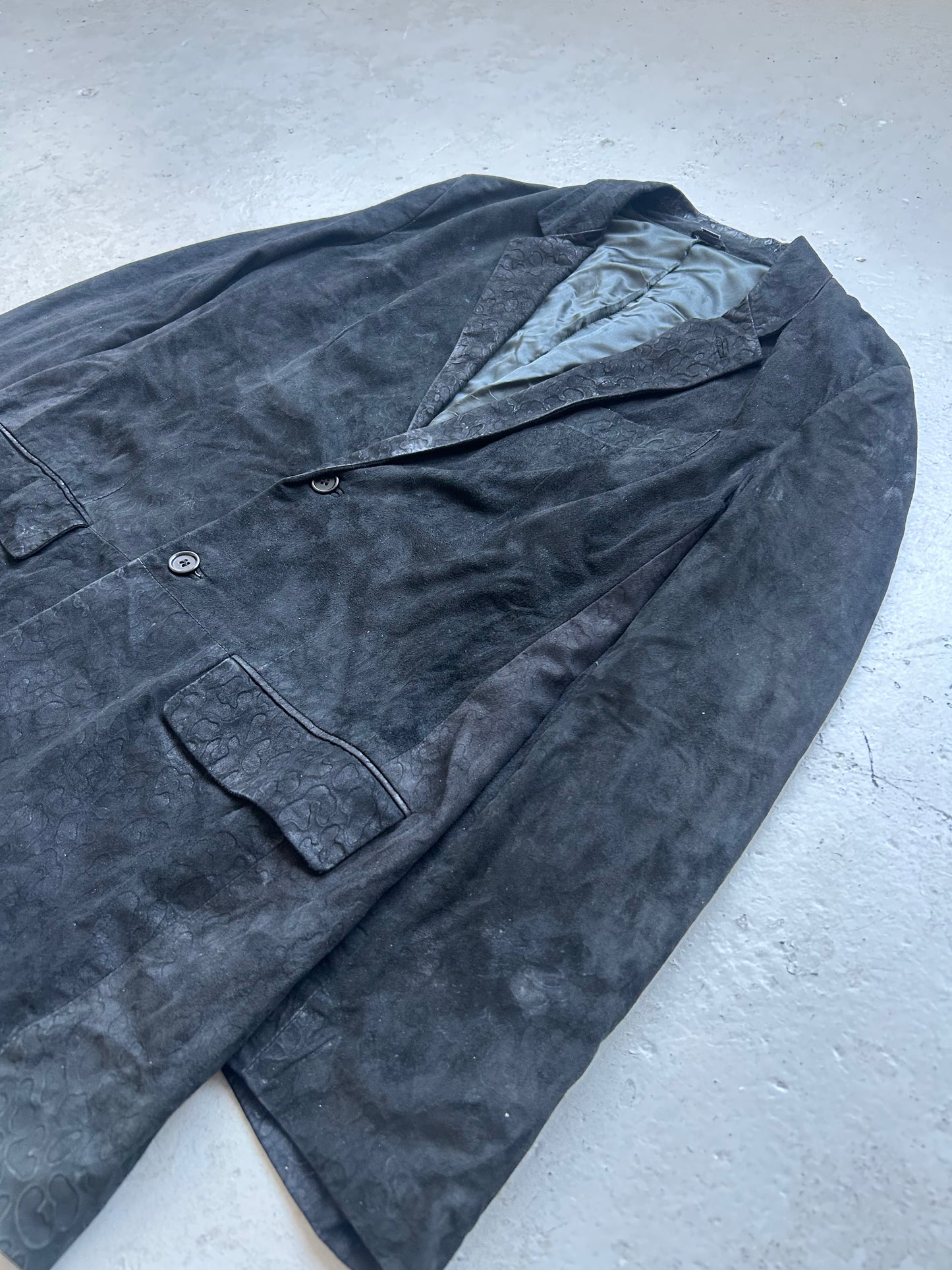 Helmut Lang FW01 Suede Blazer (50)