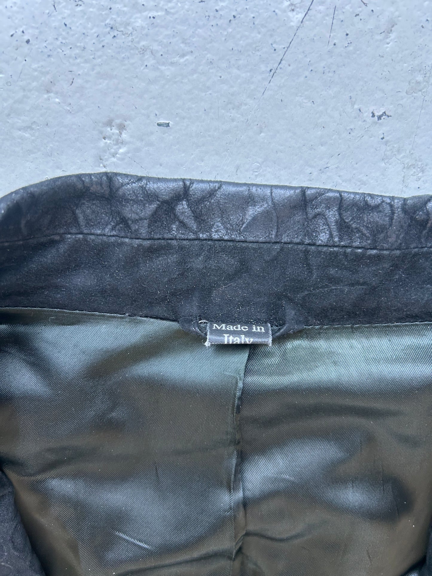 Helmut Lang FW01 Suede Blazer (50)
