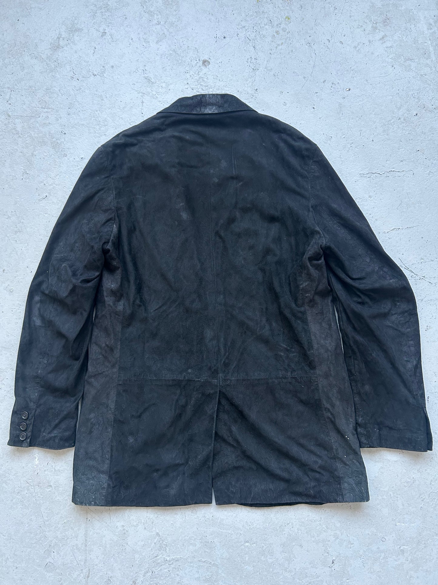Helmut Lang FW01 Suede Blazer (50)