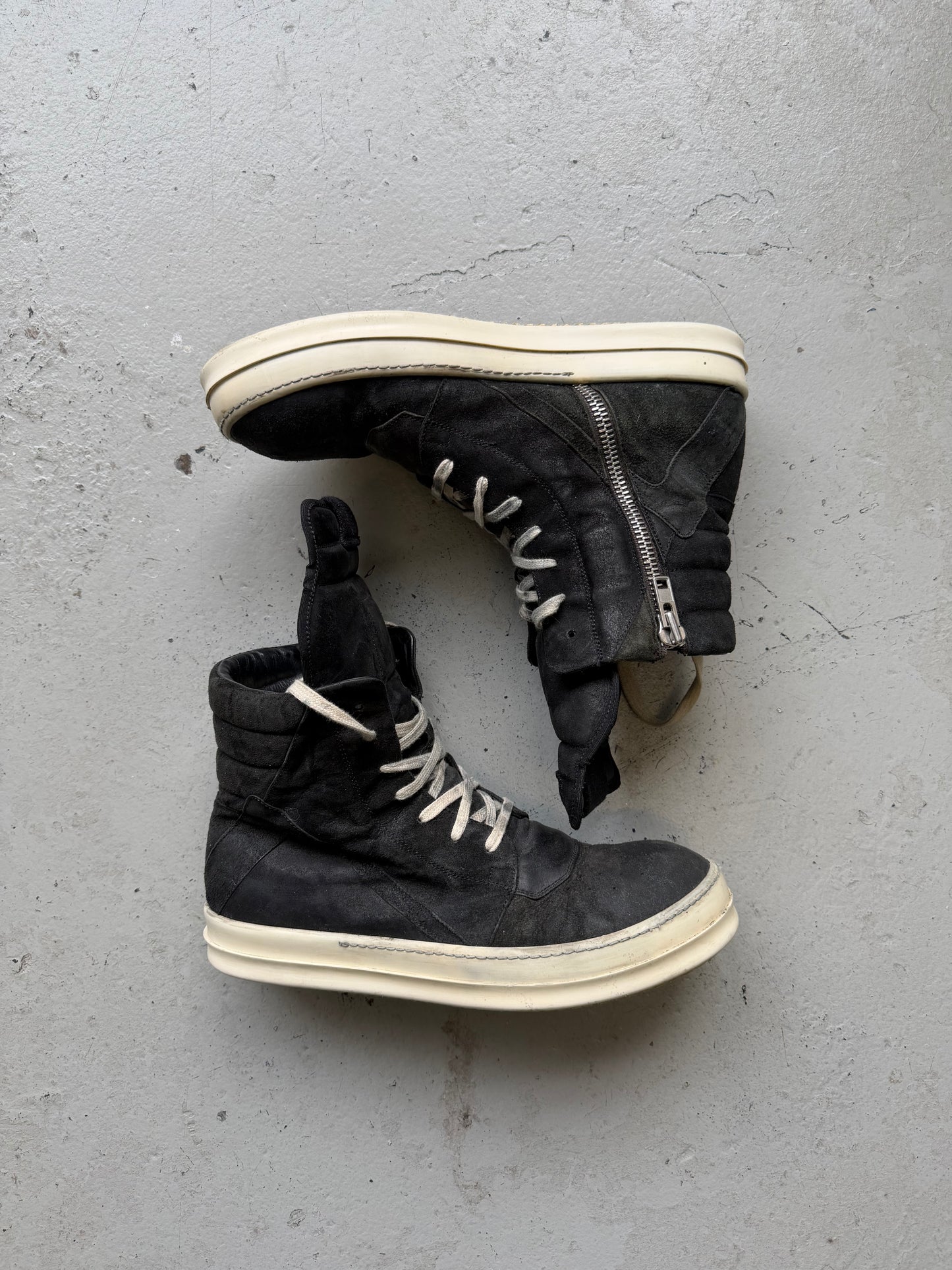 Rick Owens DRKSHDW SS12 Faun Reverse Leather Geobaskets (43)