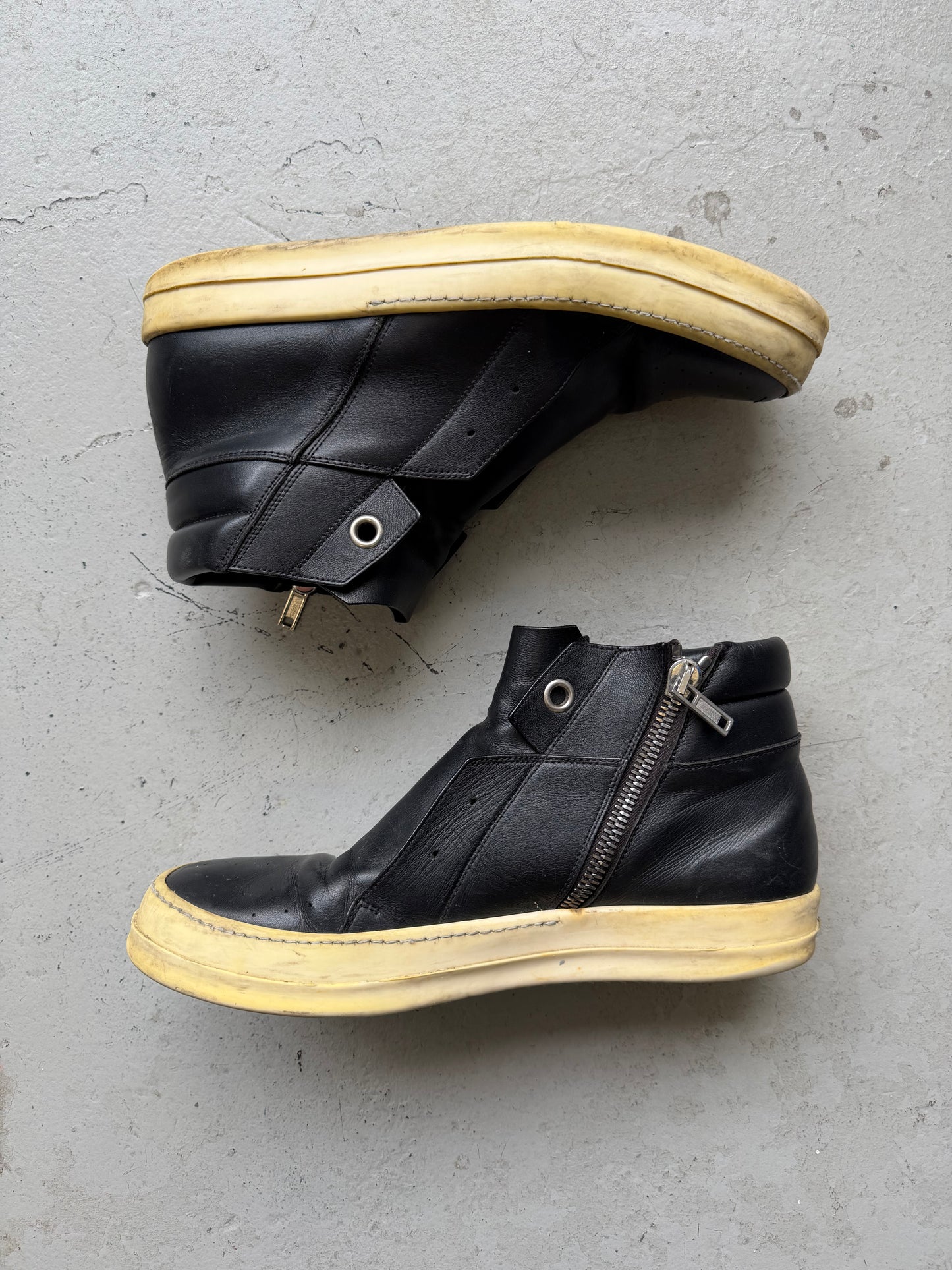 Rick Owens SS17 WALRUS Oiled Calf Leather Island Dunks (46)