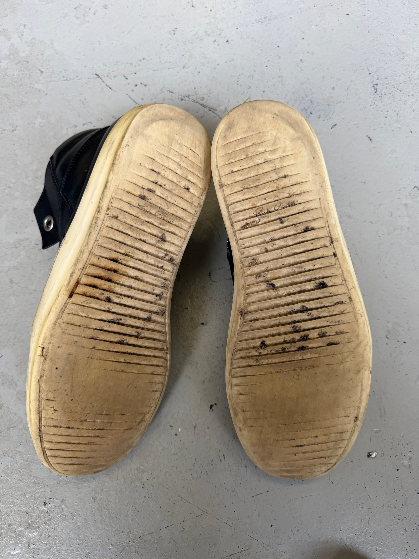 Rick Owens SS17 WALRUS Oiled Calf Leather Island Dunks (46)