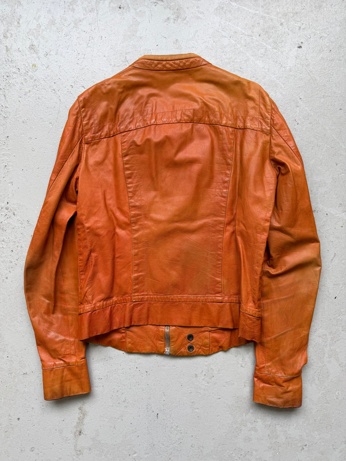 Rick Owens SS05 SCORPIO Bozo Café Racer Leather Jacket (M)