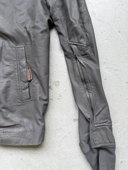 Rick Owens SS09 STRUTTER Lamb Leather High-Neck Jacket (L)