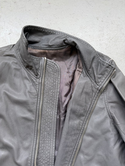 Rick Owens SS09 STRUTTER Lamb Leather High-Neck Jacket (L)