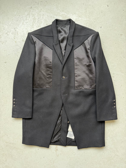 Rick Owens Runway FW22 STROBE Heavy Jumbo Tatlin Wool Jacket (48)