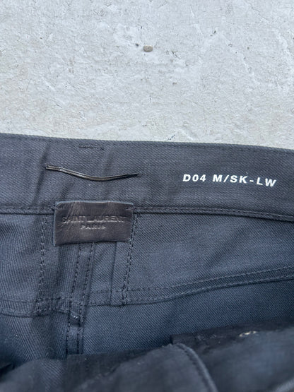 Saint Laurent Paris D04 Denim Biker Pants (29)