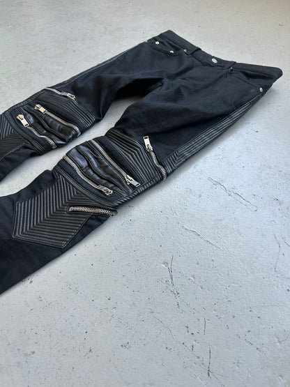 Saint Laurent Paris D04 Denim Biker Pants (29)