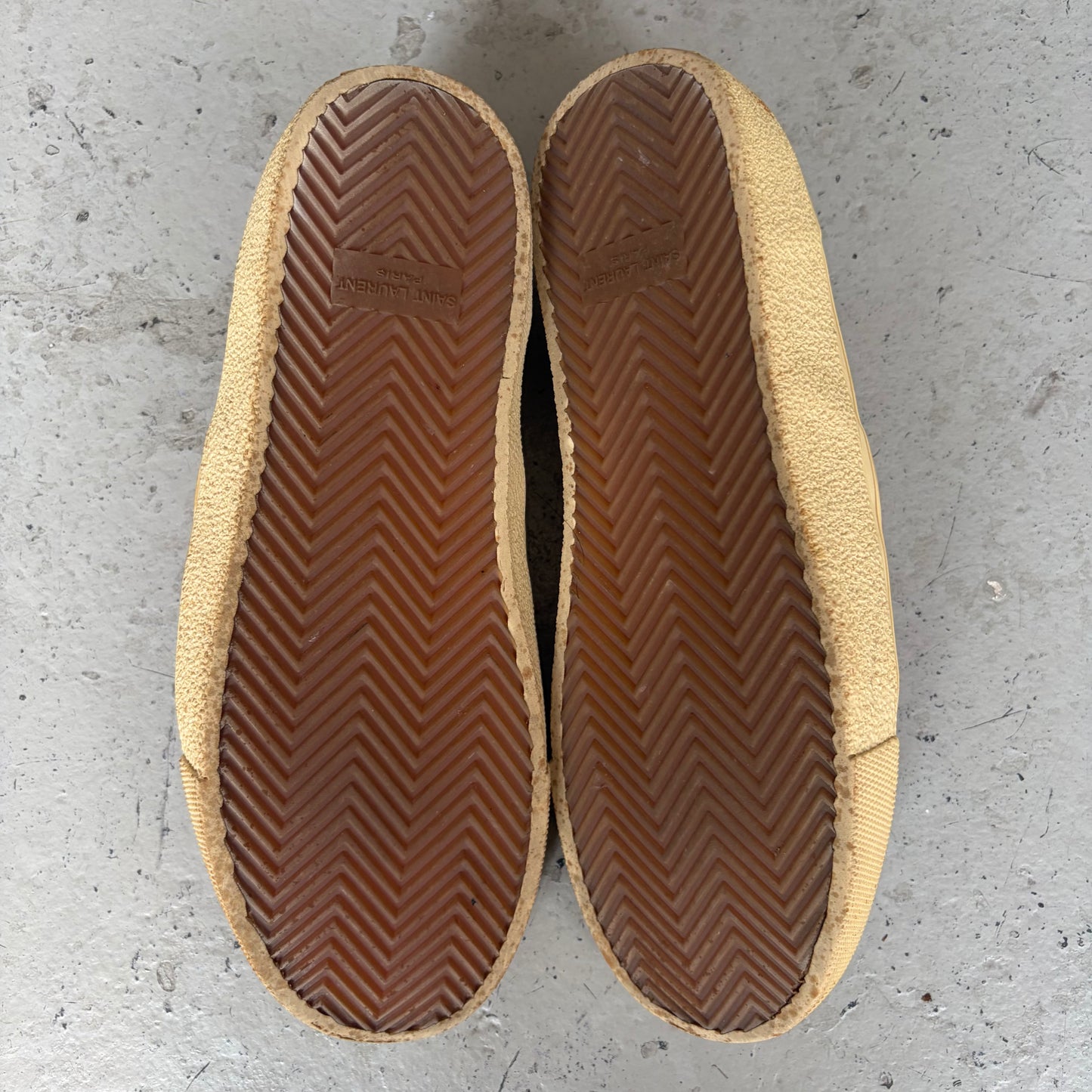 Saint Laurent Babycat Slip On Sneakers (41)