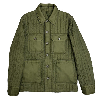 Helmut Lang Quilted Parachute Bondage Worker Jacket Olive (S)