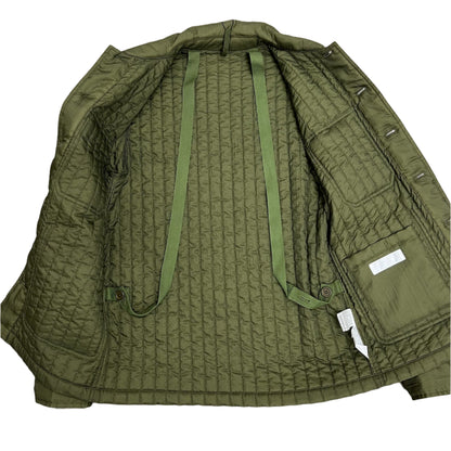 Helmut Lang Quilted Parachute Bondage Worker Jacket Olive (S)
