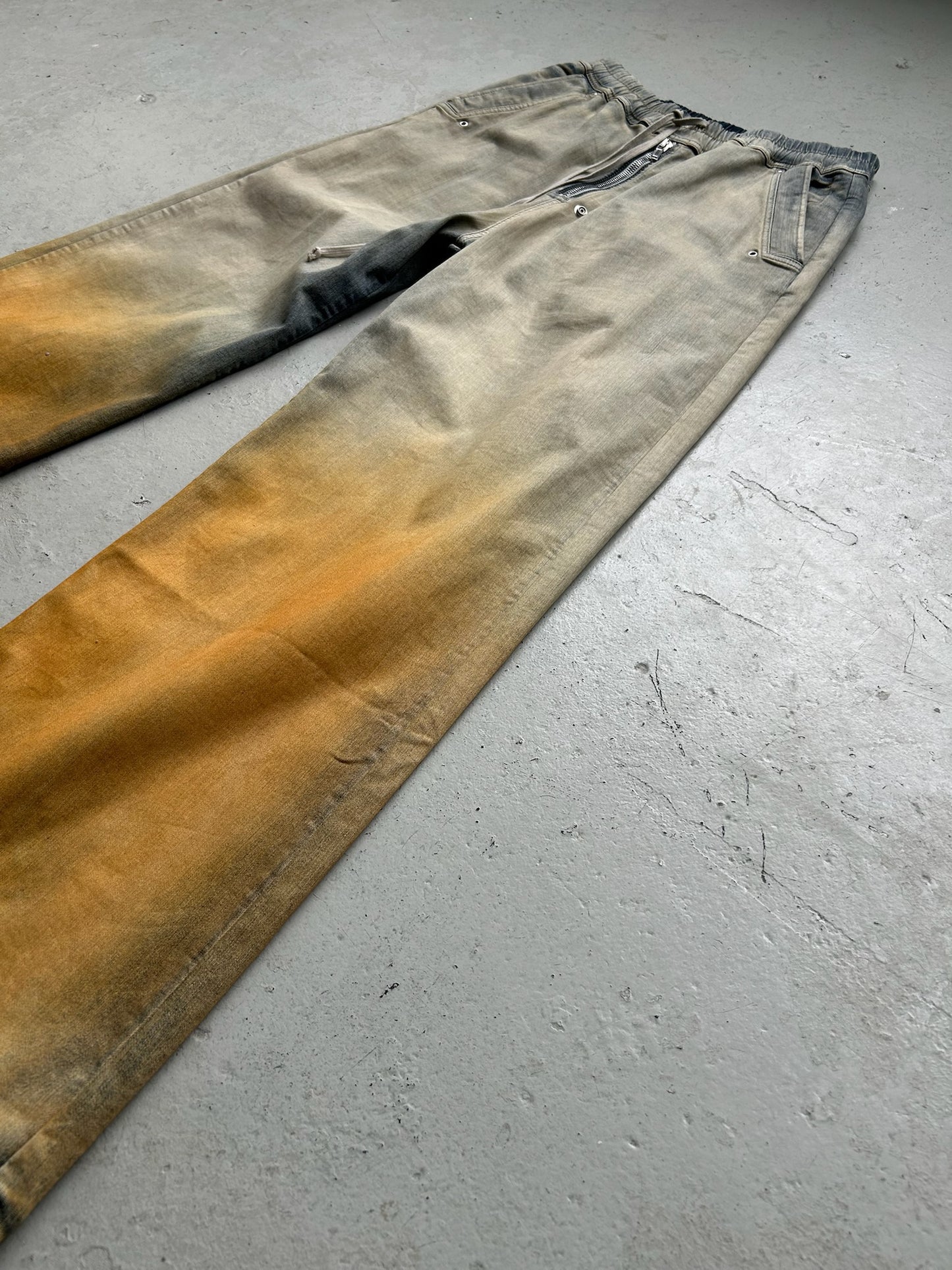 Rick Owens DRKSHDW Bela Geth Denim Pants (XL)