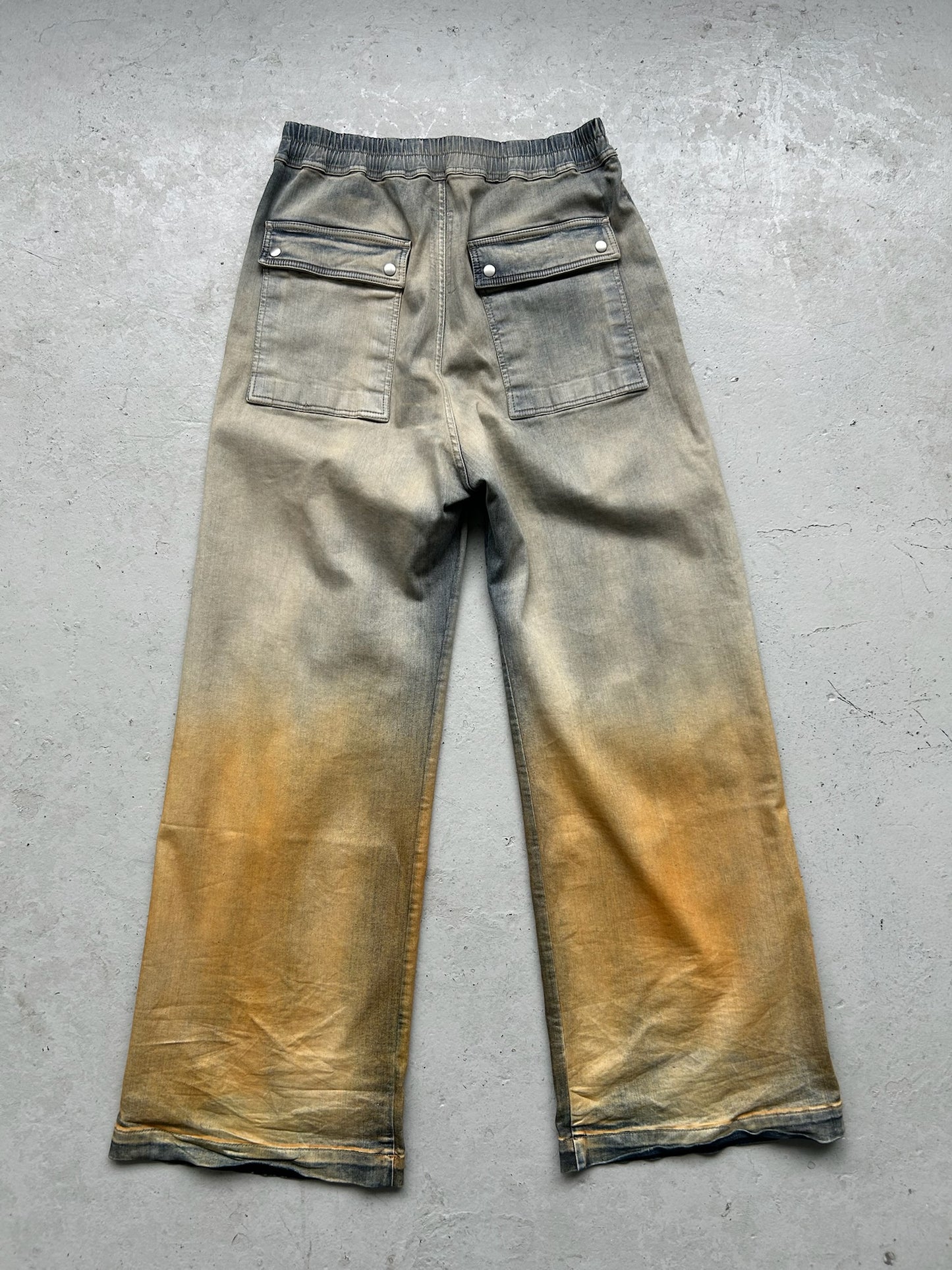 Rick Owens DRKSHDW Bela Geth Denim Pants (XL)