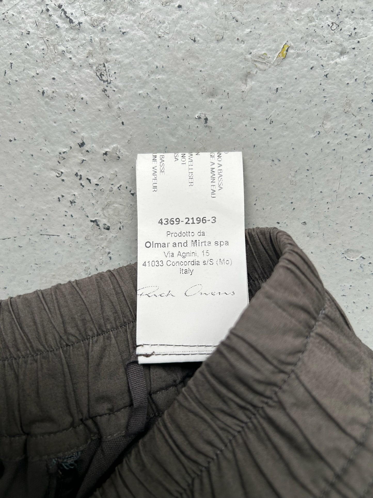 Rick Owens SS15 FAUN Dark Dust Pod Shorts (46)