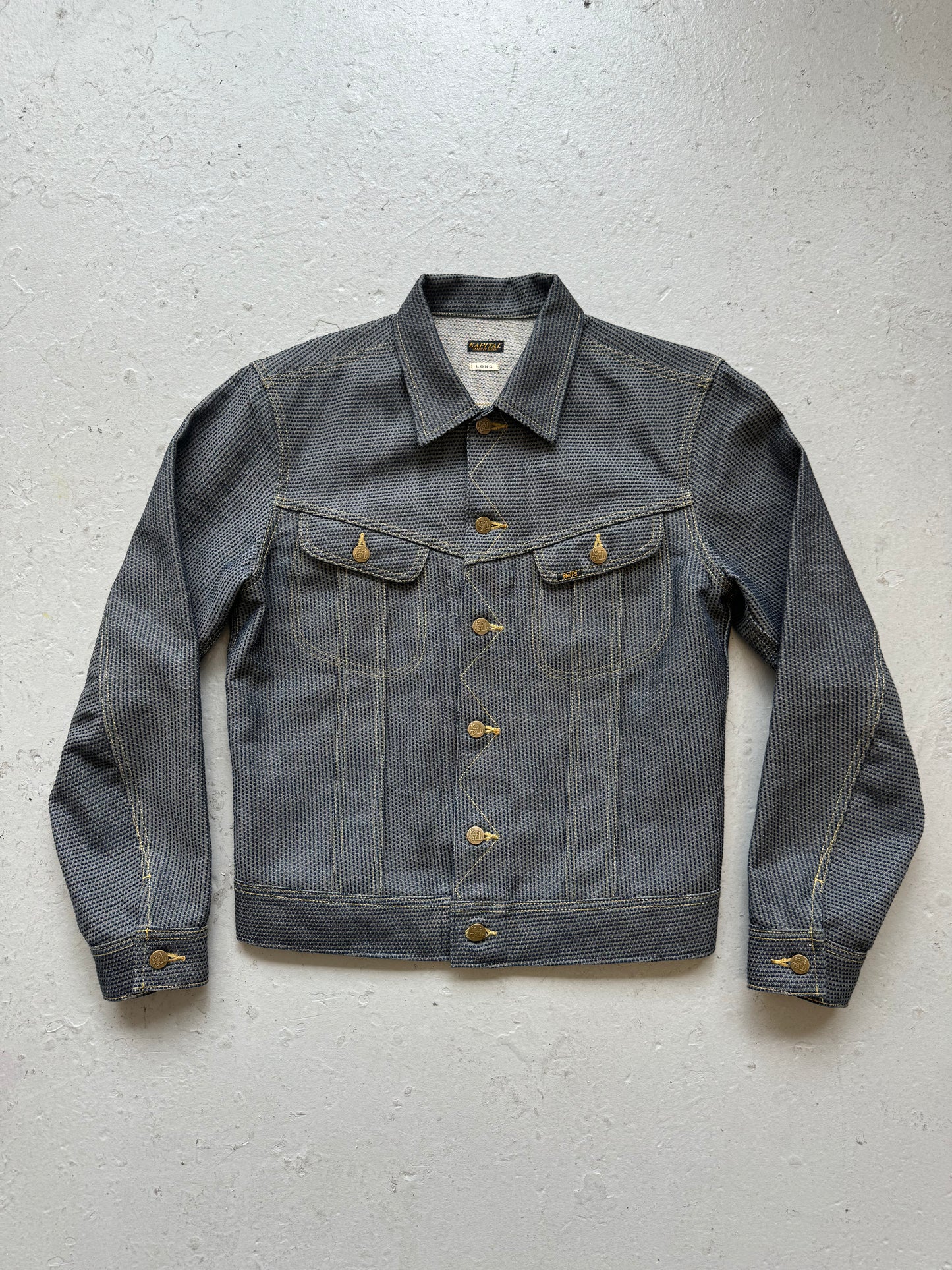 Kapital Century Denim No. 7+S Westerner Jacket (M)