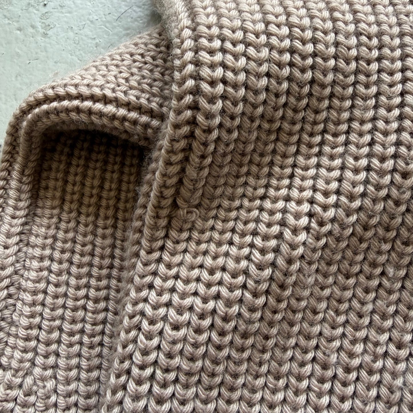Gucci Wool/Cashmere Blend Zip Up With Leather Shoulders (S)