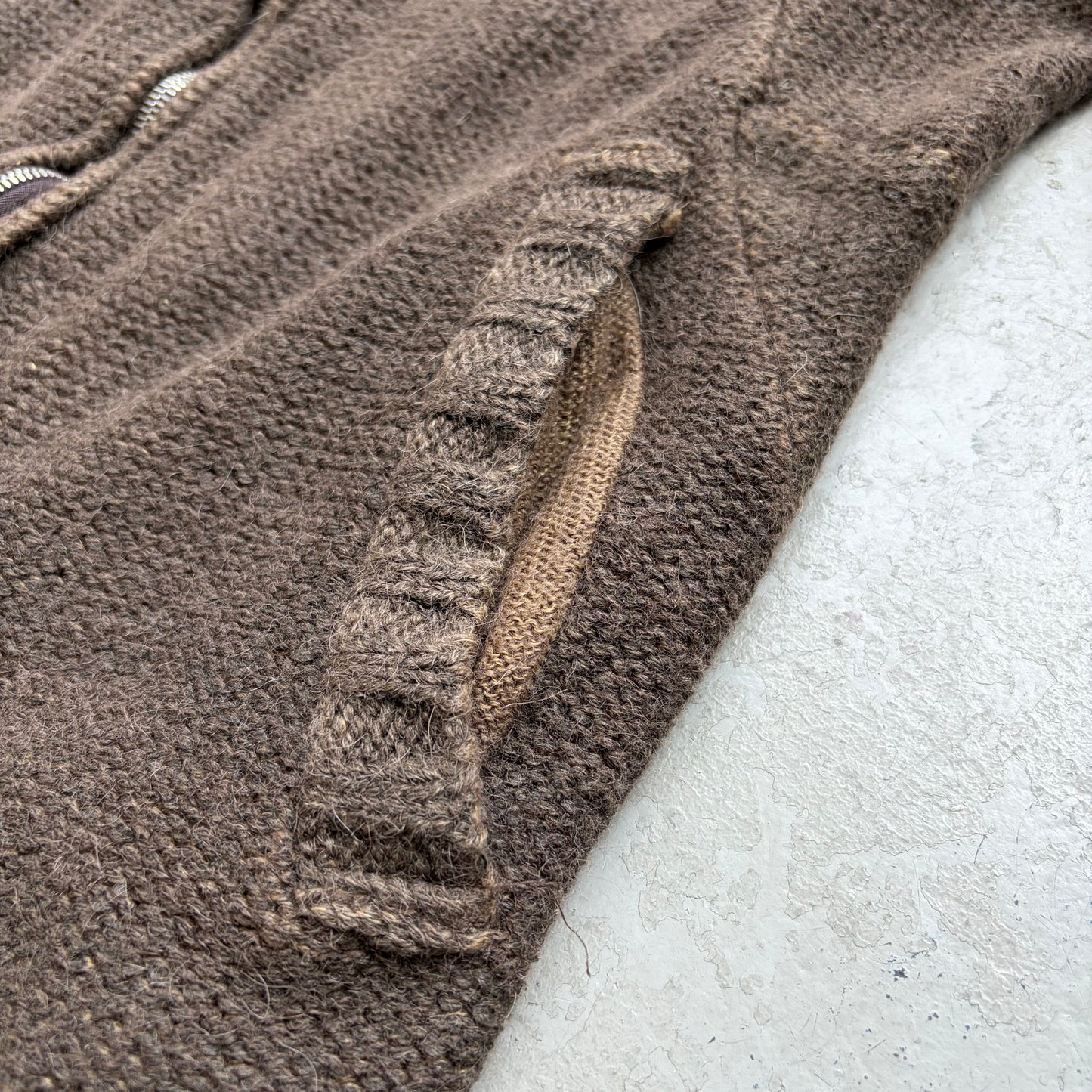 Undercover "Guru Guru" AW06 Aplaca Knit Trench Coat (2)