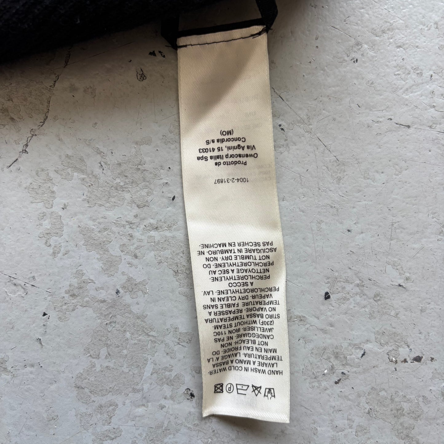 Rick Owens SS26 TEMPLE Cashmere Beanie (UNI)