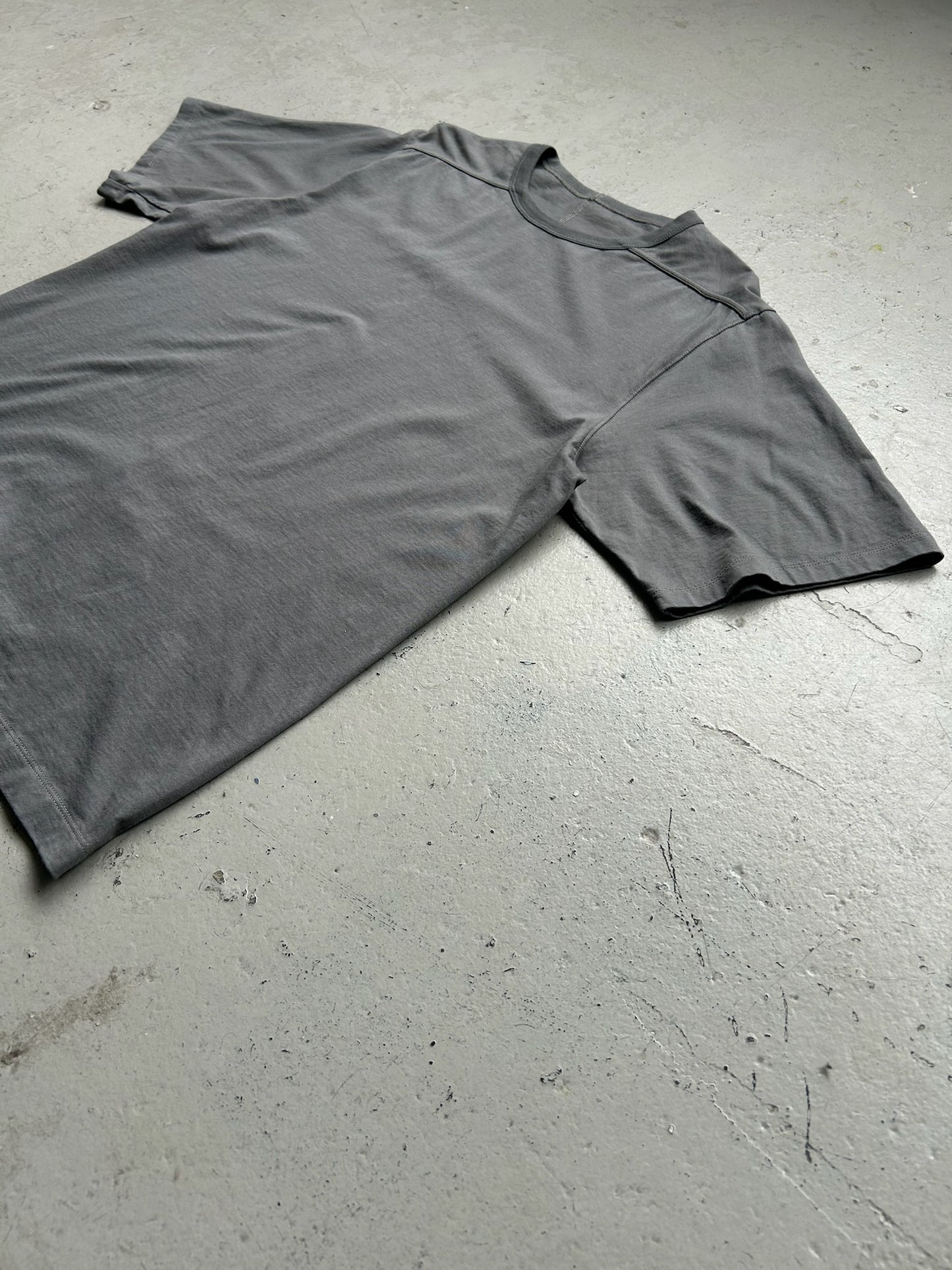 Rick Owens Washed Indigo Short Sleeve Shirt (M)