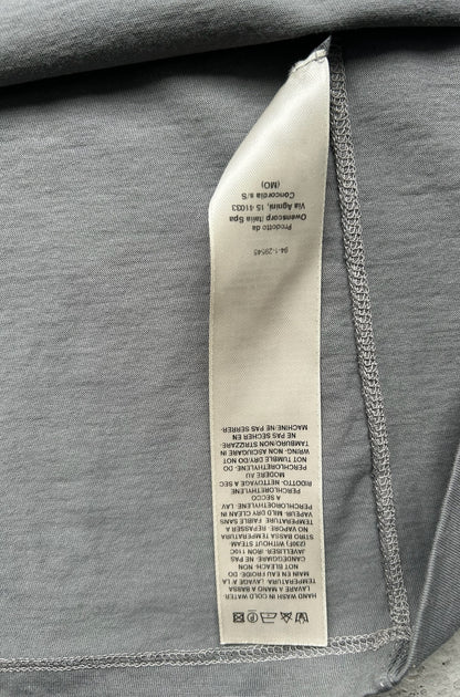 Rick Owens Washed Indigo Short Sleeve Shirt (M)