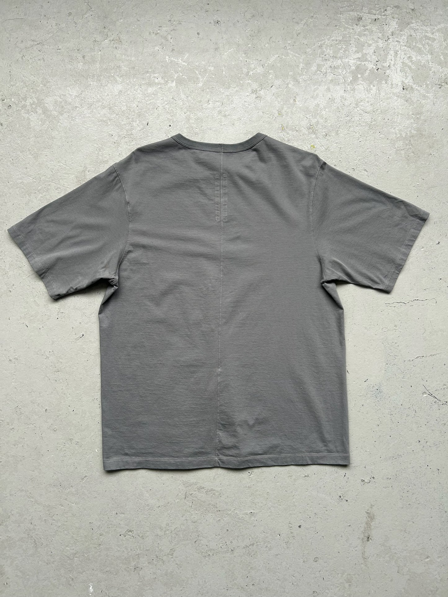 Rick Owens Washed Indigo Short Sleeve Shirt (M)